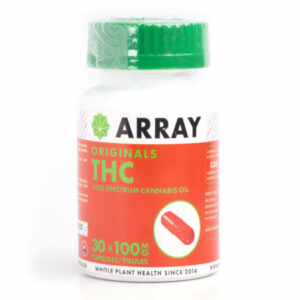 Array Cannabis Oil Capsules 3000MG THC