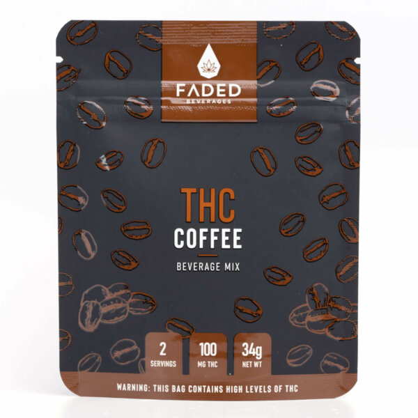 Faded Beverages THC Coffee Mix - 100MG
