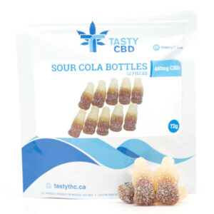 Tasty Sour Cola Bottles 480MG CBD