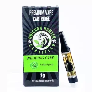 Wedding Cake THC Vape Cartridge - Unicorn Hunter