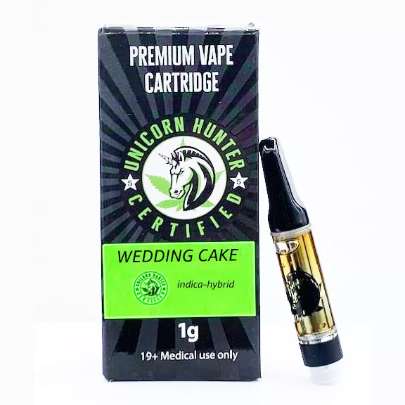 Wedding Cake THC Vape Cartridge - Unicorn Hunter