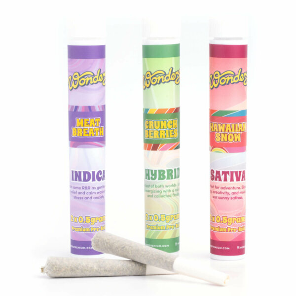 Wonders Tubes Weed Pre-Rolled Joints